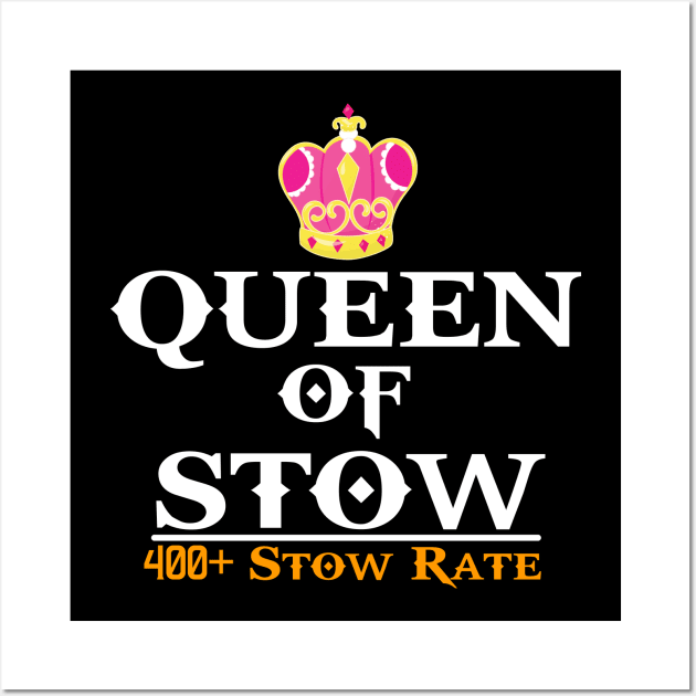 Queen of Stow 400 Scan Rate Wall Art by Swagazon